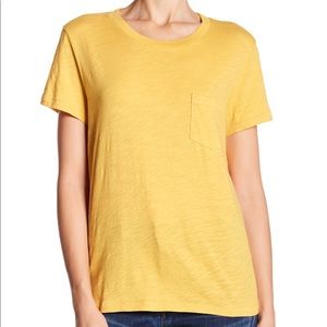 Madewell Yellow Tee
